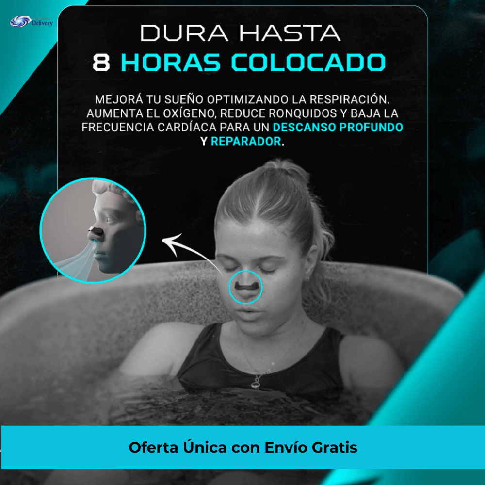 BANDA NASAL RespiraPlus™ – Mejora el flujo de aire – Parejas descansando tranquilas desde el primer uso