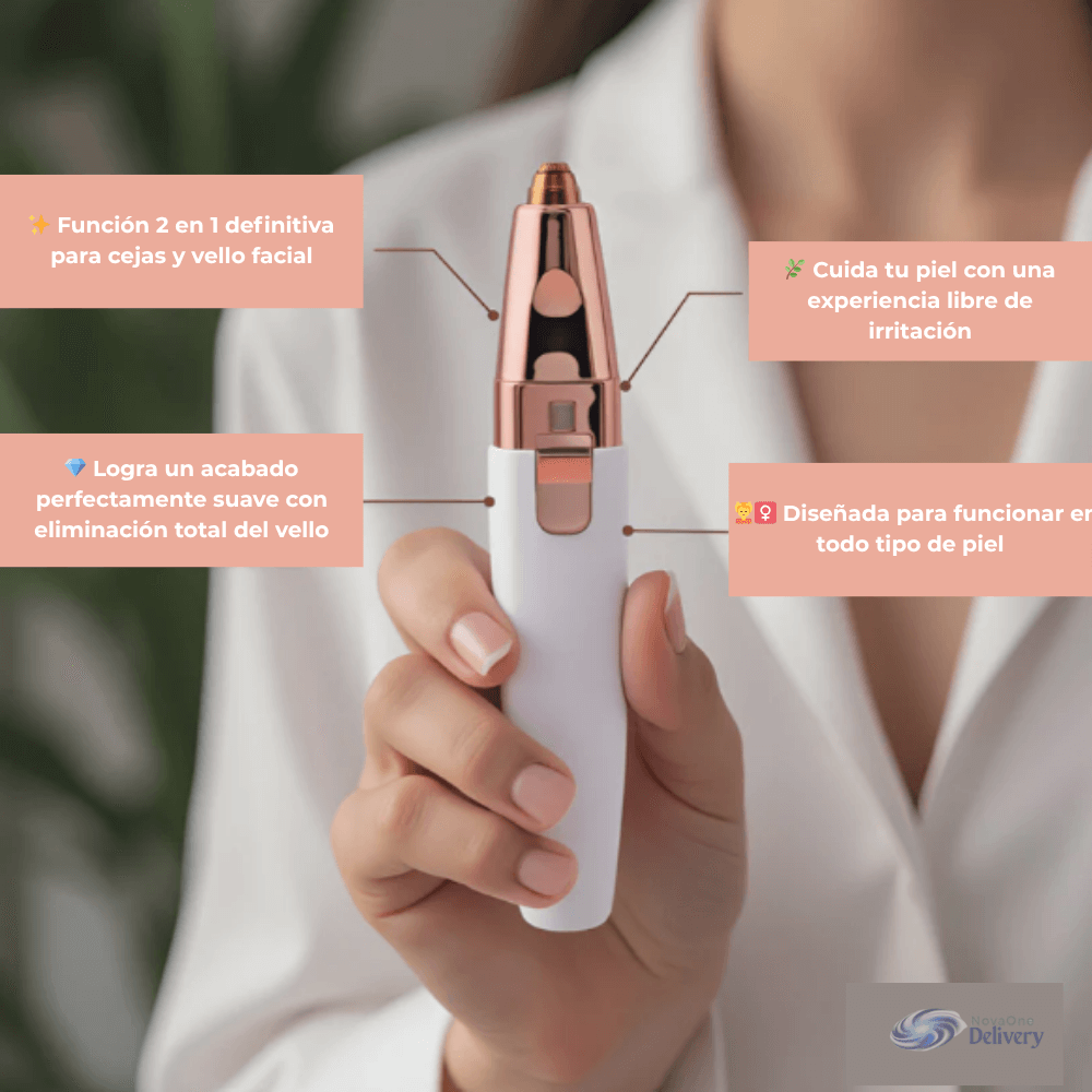 SmoothLuxe™ – Remueve el vello facial – Piel perfecta, sin tirones ni irritación diaria