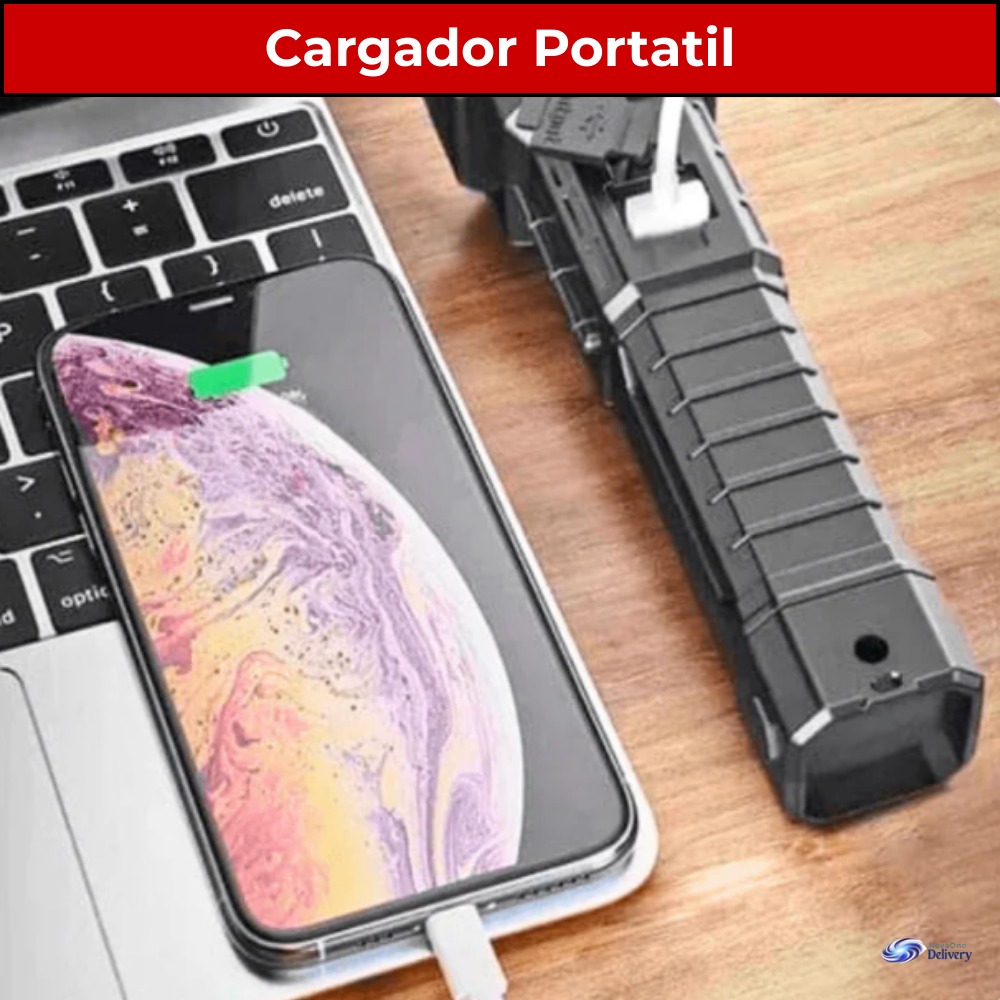 Linterna Recargable – Mantente seguro en carretera ante cualquier emergencia