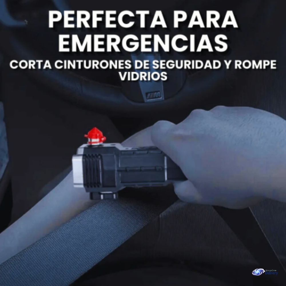 Linterna Recargable – Mantente seguro en carretera ante cualquier emergencia