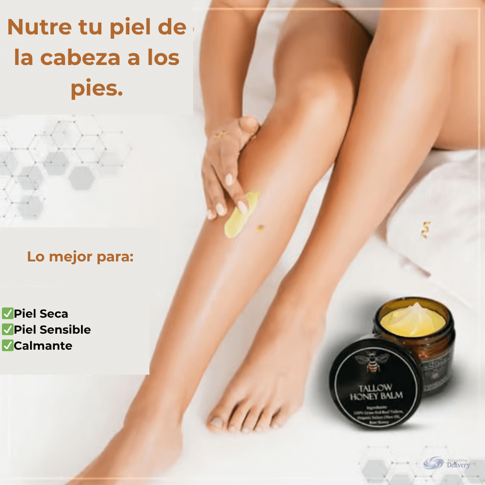 Bálsamo TALLOW HONEY BALM™ – Hidratación Profunda – Combate resequedad desde la primera aplicación