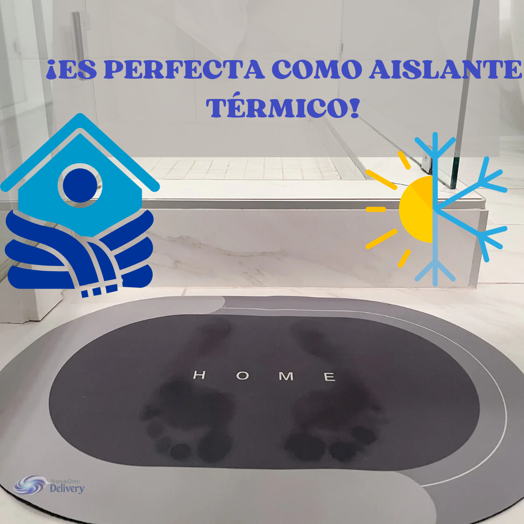 ALFOMBRA ANTIDESLIZANTE SECADO RAPIDO