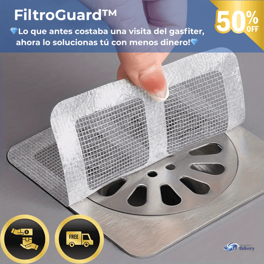 FiltroGuard™ 10 soluciones por menos de lo que cuesta una visita del gasfiter