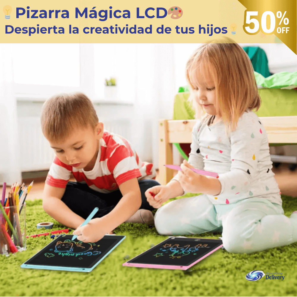 Pizarra Mágica LCD Horas de imaginación sin pantallas