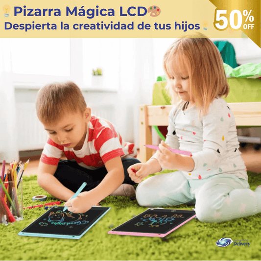 Pizarra Mágica LCD Horas de imaginación sin pantallas