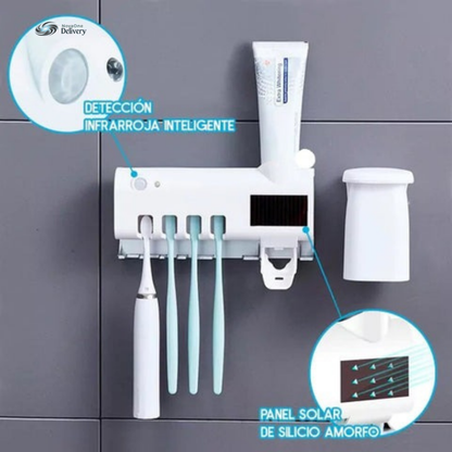 StopBac™ Soporte con Tecnología UV de Cepillos