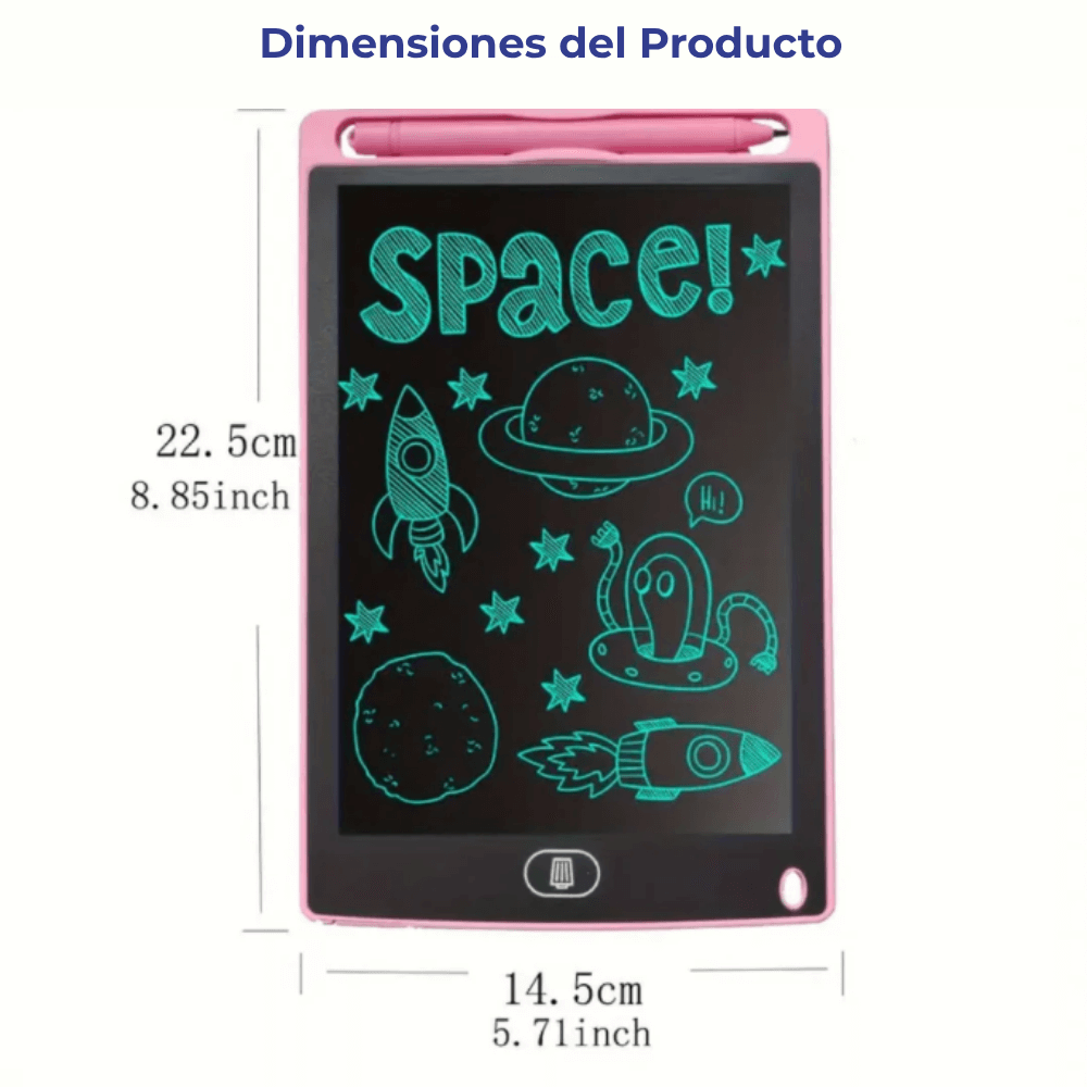 Pizarra Mágica LCD Horas de imaginación sin pantallas