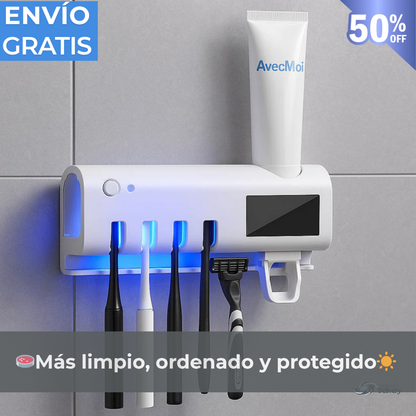 StopBac™ Soporte con Tecnología UV de Cepillos