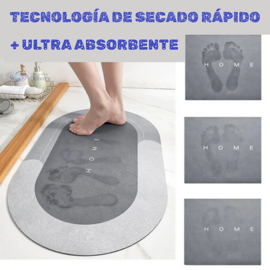 ALFOMBRA ANTIDESLIZANTE SECADO RAPIDO