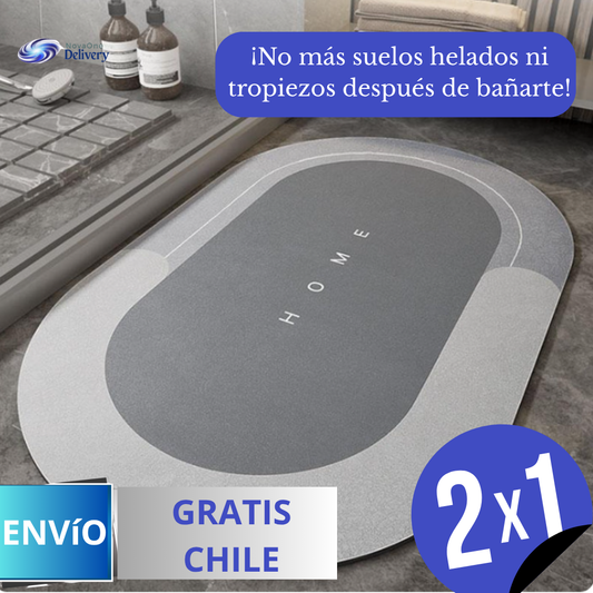 ALFOMBRA ANTIDESLIZANTE SECADO RAPIDO